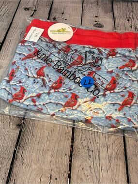 &Me Bamboo Cardinal Pattern Bamboo Adult Joggers